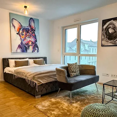 Modernes 1 Zimmer Im Zentrum Offenbachs *